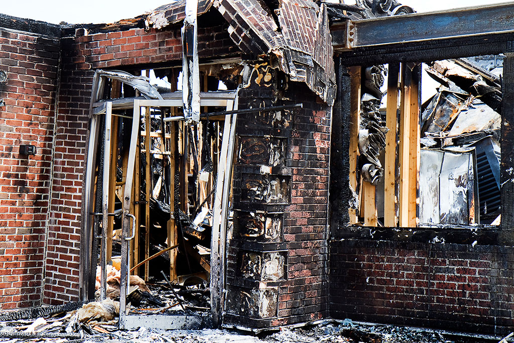 Restaurant Burned Down